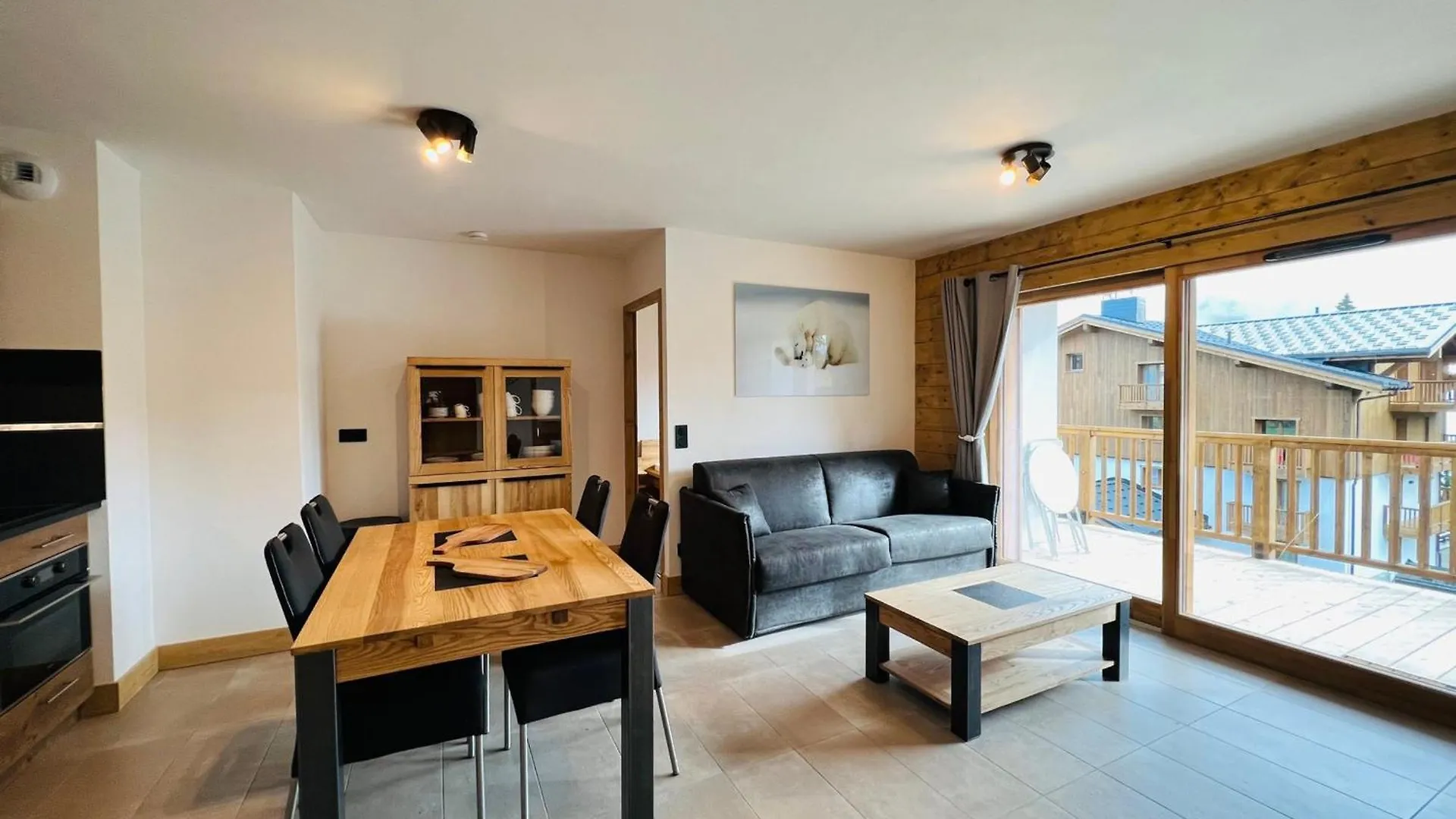 Apartment Les Saisies : Appart. 6 Pers, 2 Ch, 2 Sdb, Parking, Wifi - Fr-1-293-385 Hauteluce